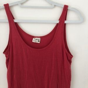 Plain Red Tank Top